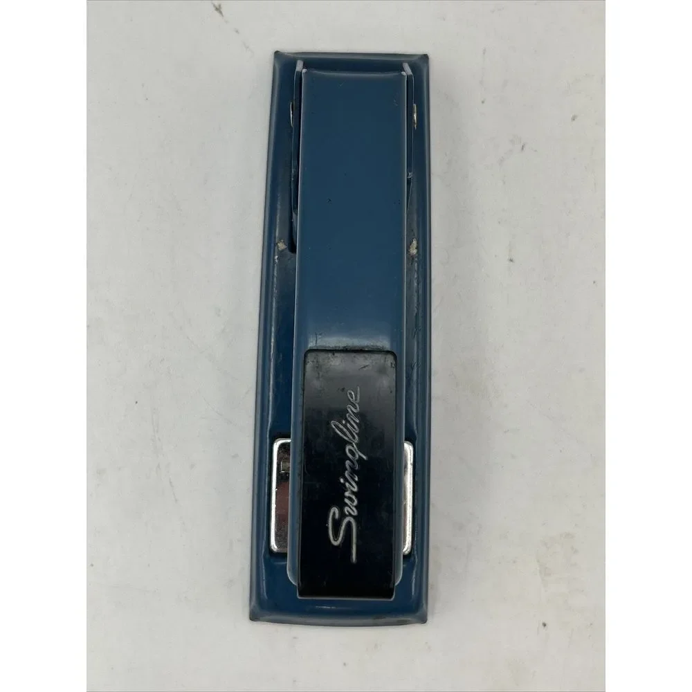 Swingline 711 W/R Dark Blue Tested Vtg Metal